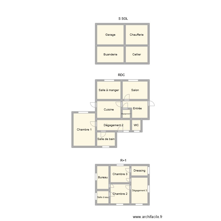 2509 CORNEN. Plan de 19 pièces et 24 m2