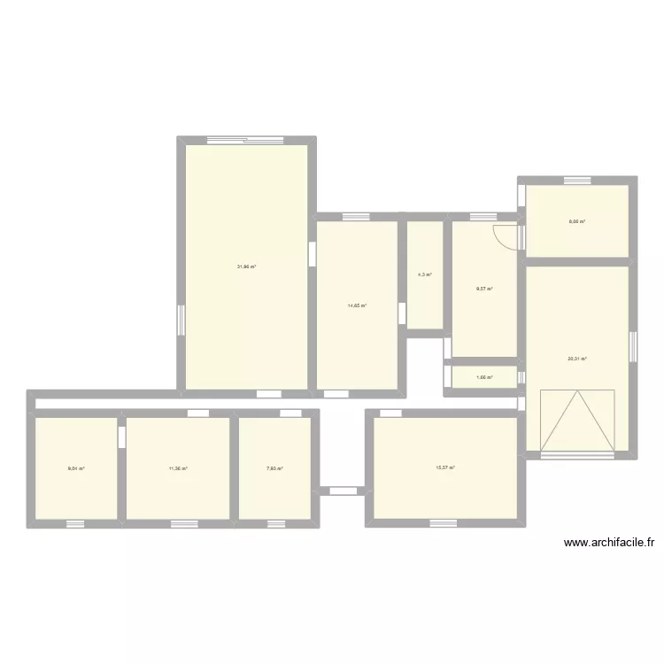 Nouvelle maison plain pied 1. Plan de 