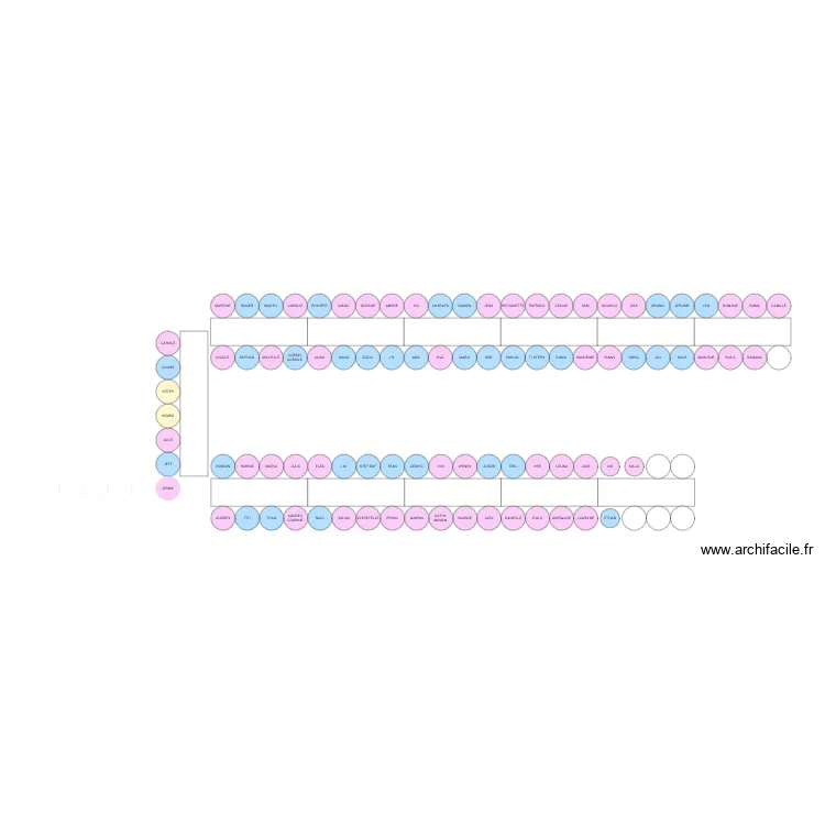mariage INGRID. Plan de 