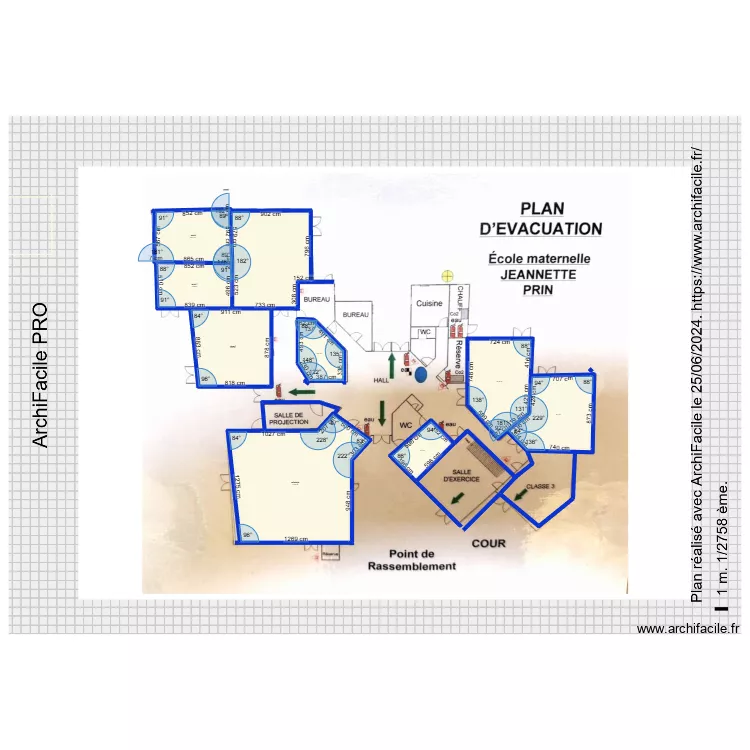ecole san en ghoelle 5. Plan de 