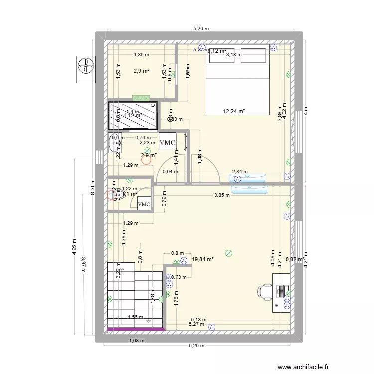 Natacha2026-Luis. Plan de 8 et 40 m² Natacha2026-Luis. Plan de 8 et 40 m²