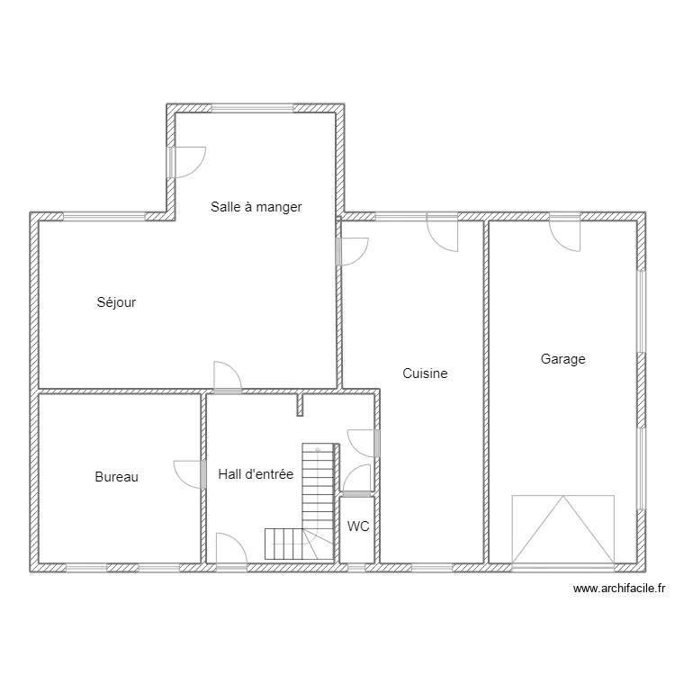 Preaux rez. Plan de 