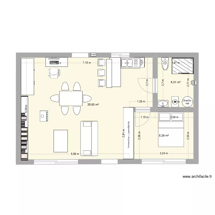 Tiny house 4. Plan de Tiny house 4. Plan de