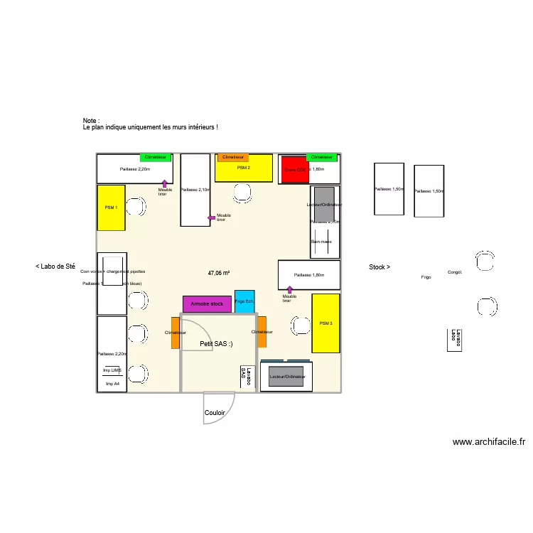 Plan MAT Final Petit SAS Lecteur non d&eacute;plac&eacute;. Plan de 