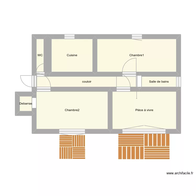 RmarieL. Plan de 8  et 36 m²