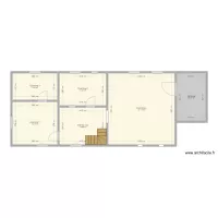 Plan fermette 1er avec c&ocirc;tes