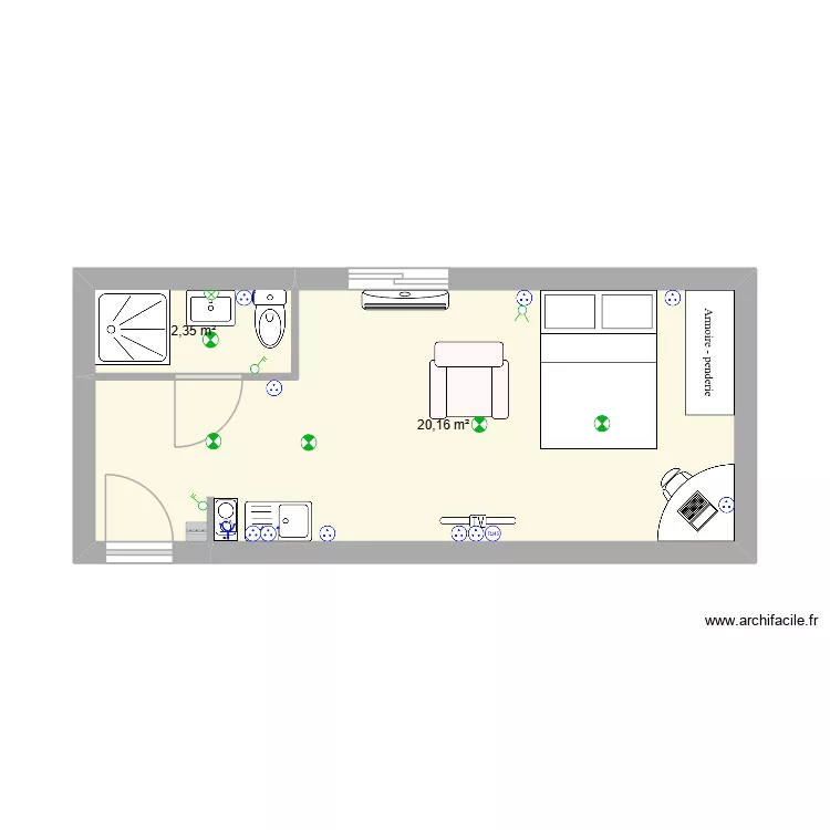 CHANTIER bernard log 2. Plan de 