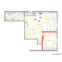 2 Etage Logement &agrave; cr&eacute;er 14 07 2025 Futur Projet - Cuisine