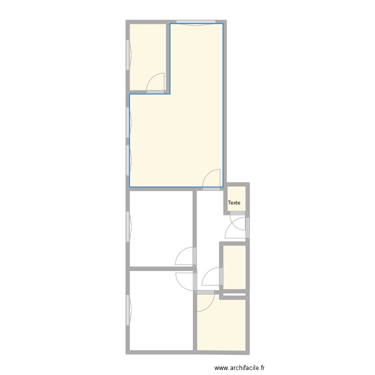 Harelebeke elfde julistraat 148-13. Plan de 0 pièce et 0 m2