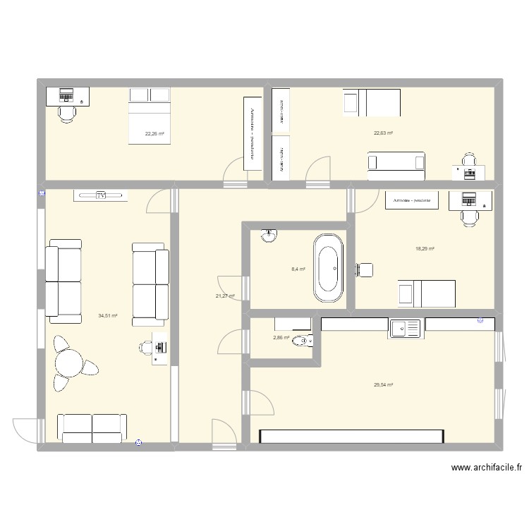 lulu. Plan de 0 pièce et 0 m2