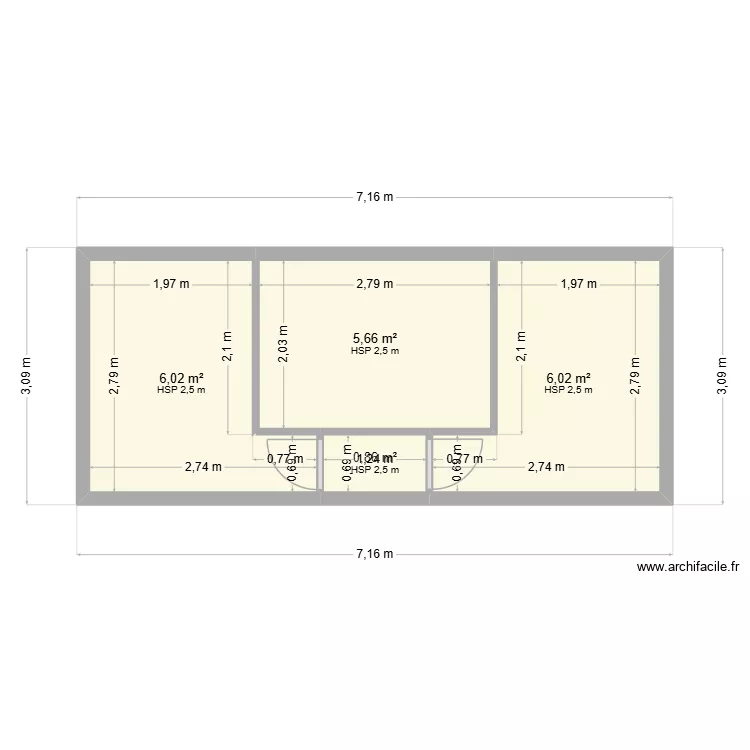 plan chat. Plan de 4 et 19 m² plan chat. Plan de 4 et 19 m²