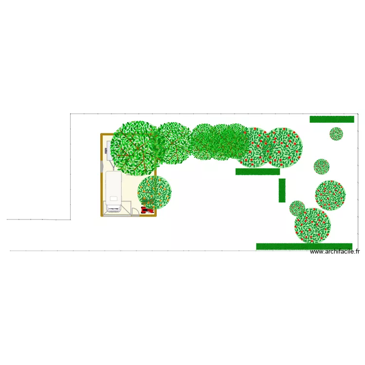 Hangar_v3. Plan de 1  et 89 m²