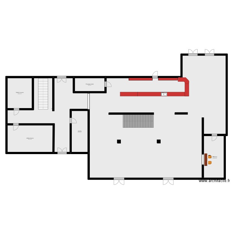 malraux. Plan de 0 pièce et 0 m2