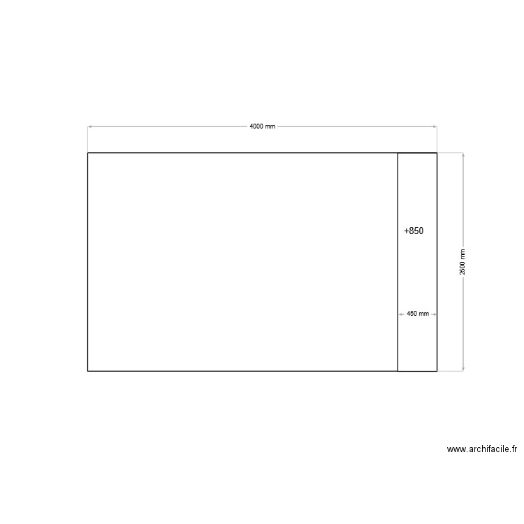 chastel. Plan de 0 pièce et 0 m2