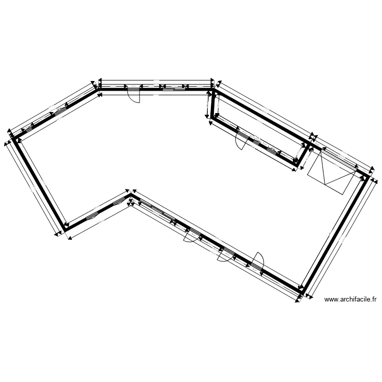maison futur 1 . Plan de 
