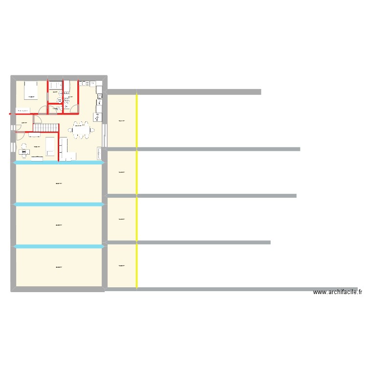 plans6cocheretgrange. Plan de 36 pièces et 546 m2