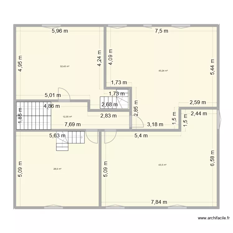 faidherbe r+2. Plan de 5 et 160 m² faidherbe r+2. Plan de 5 et 160 m²