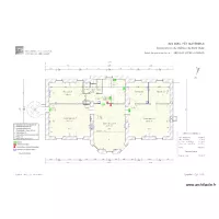 Plan &eacute;lectrique R+2 Mont Rude