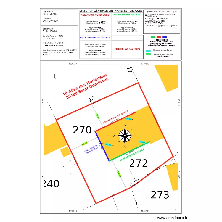 DP2 ASNAR - MORIN . Plan de DP2 ASNAR - MORIN . Plan de