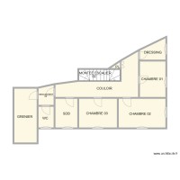 PLAN ETAGE VAUVERT 270