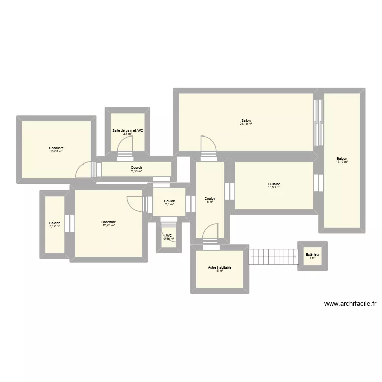 Wi-Fi Project Floor Plan. Plan de 13 Pièces et 93 m² Wi-Fi Project Floor Plan. Plan de 13 Pièces et 93 m²