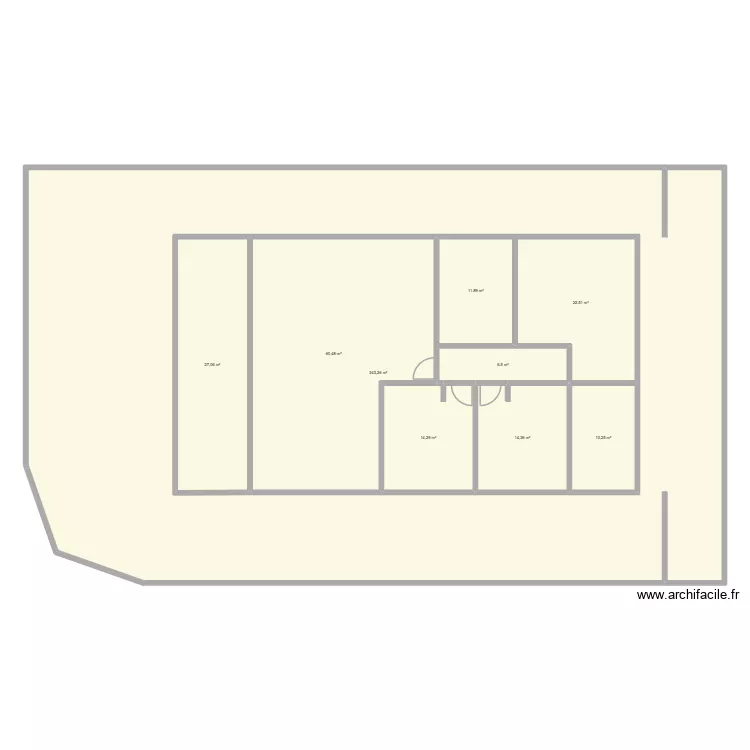 Sherco LBV. Plan de 9 et 594 m² Sherco LBV. Plan de 9 et 594 m²