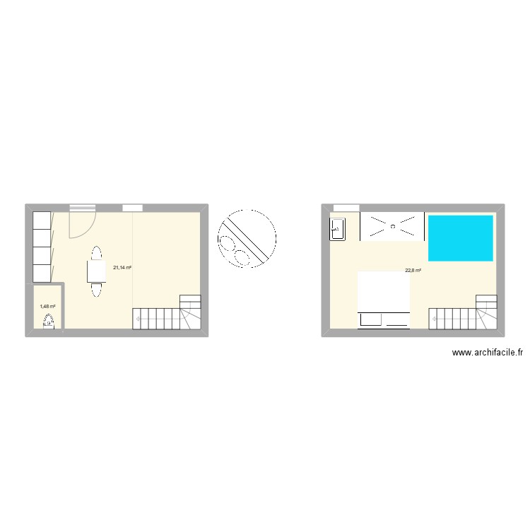 spa. Plan de 0 pièce et 0 m2