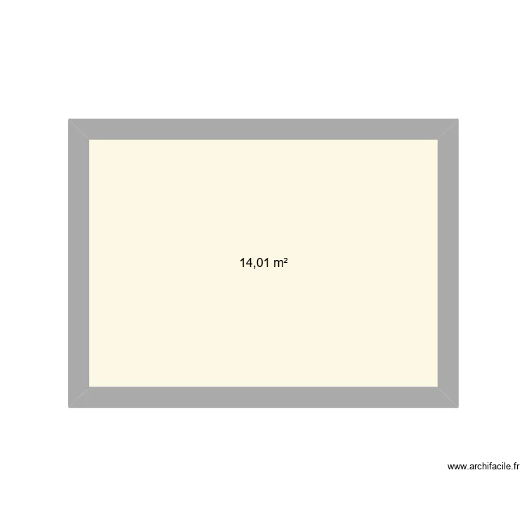 chambre 2. Plan de 1 et 14 m² chambre 2. Plan de 1 et 14 m²
