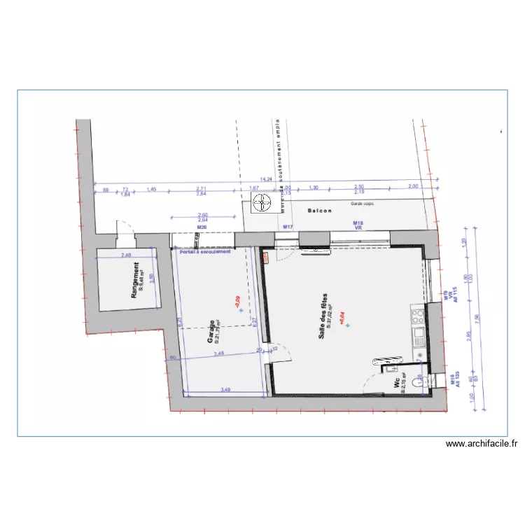 CHAUFFAGE DEPENDENCE. Plan de 