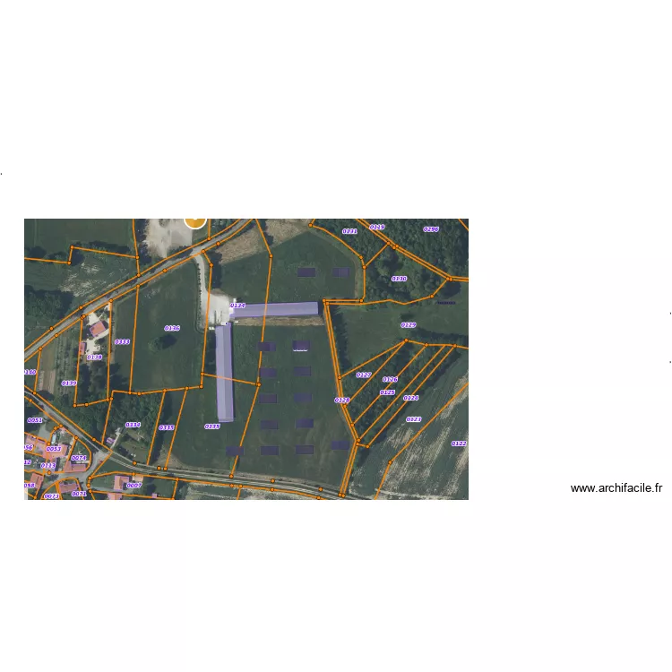 la limouziniere. Plan de 