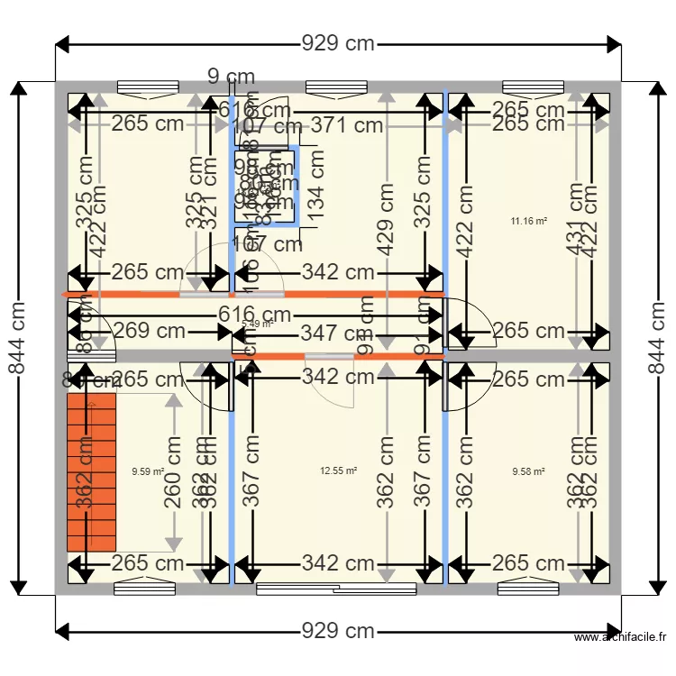 2024-10-06-MAISON DAVID SOUS SOL-ESCALIER DROIT 2. Plan de 
