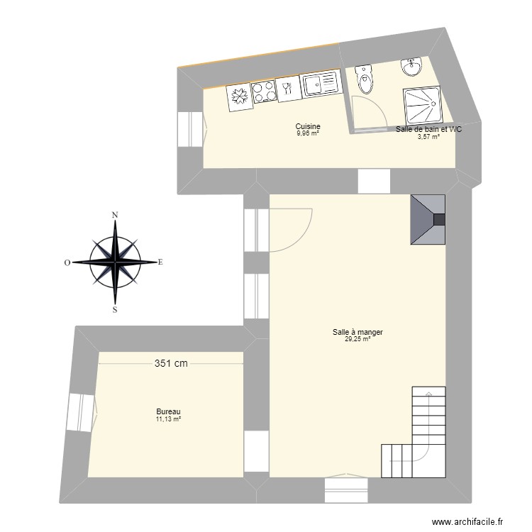 douvres2. Plan de 0 pièce et 0 m2