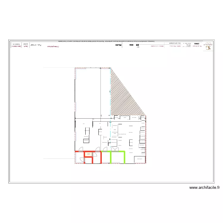 BRASILLE V7. Plan de 
