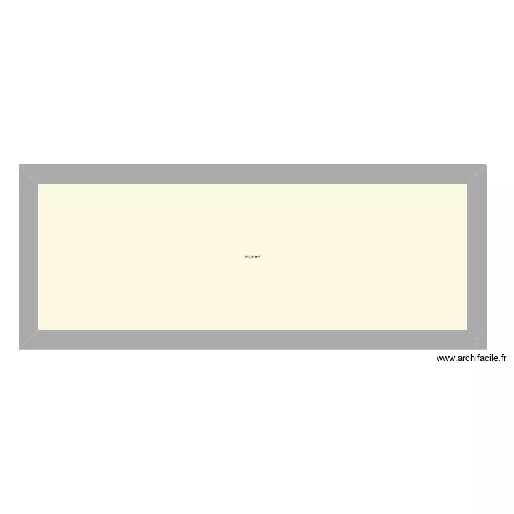 maison 3 niveaux. Plan de 