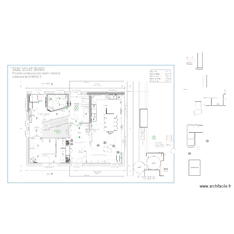 Songenaz R0 bis. Plan de 0 pièce et 0 m2