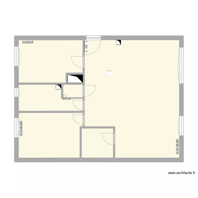 Gout futur - d&eacute;molition. Plan de 