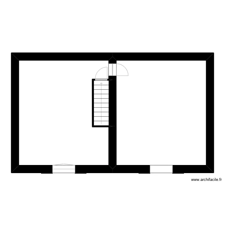 GARA R1. Plan de 3 Pièces et 83 m²