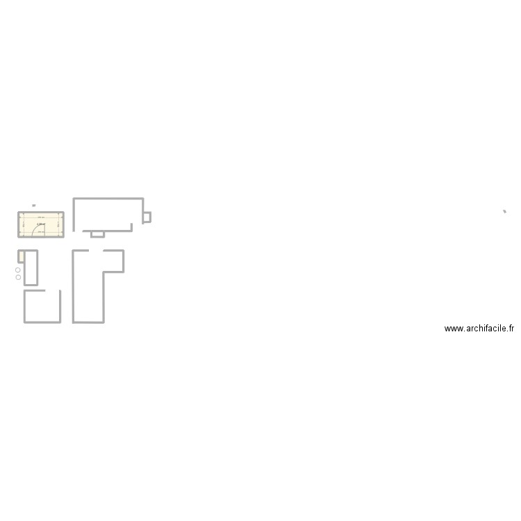 TESTE ARCHIFACILE. Plan de 3 pièces et 6 m2