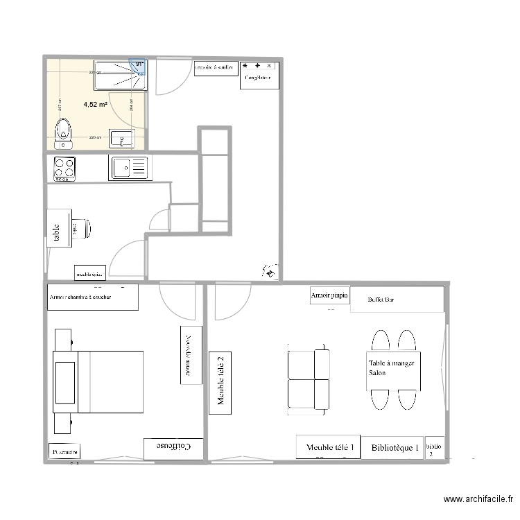 Gr Mami. Plan de 0 pièce et 0 m2