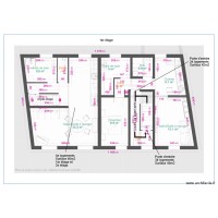 Plan 2D 1er étage
