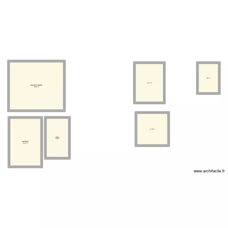 Plan V2. Plan de 6 et 100 m² Plan V2. Plan de 6 et 100 m²
