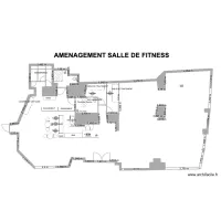 PLAN AVEC AMENAGEMENT ET COTATION