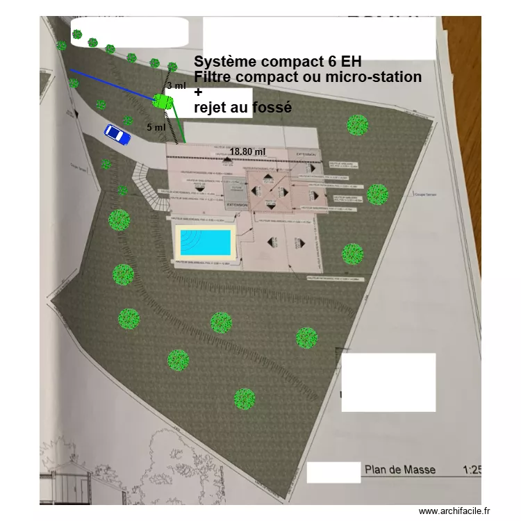 Bruch salagnac. Plan de 