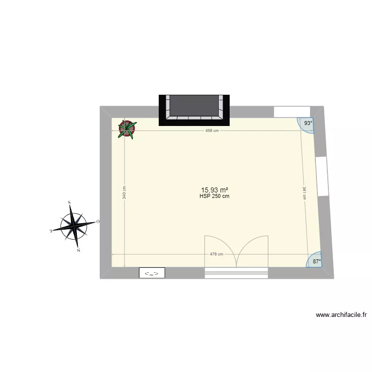 salle a manger pisseloup. Plan de 