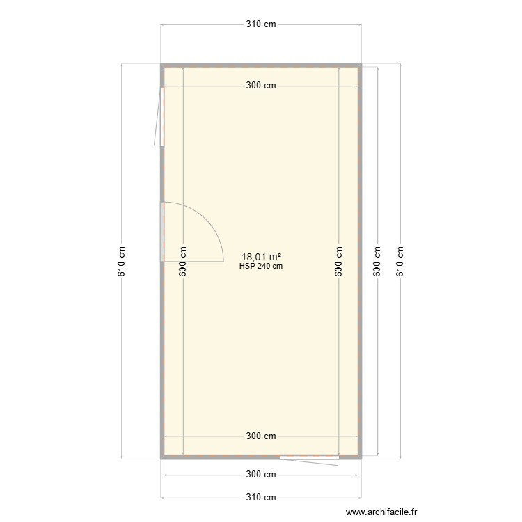 Plan – 18M2 – Par BFMA ️ | ArchiFacile