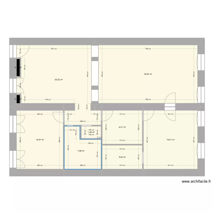 Tissot r&eacute;nov&eacute;. Plan de 