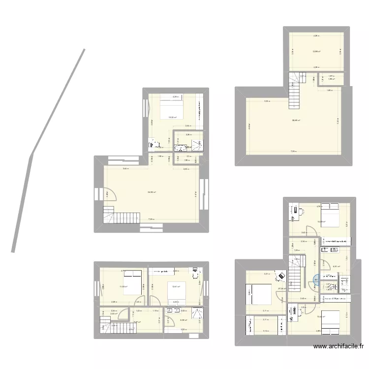 plan grange. Plan de 16 et 212 m² plan grange. Plan de 16 et 212 m²
