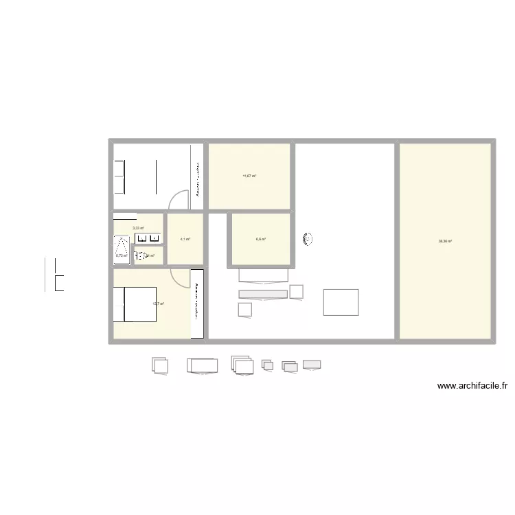 centre chauff. Plan de 