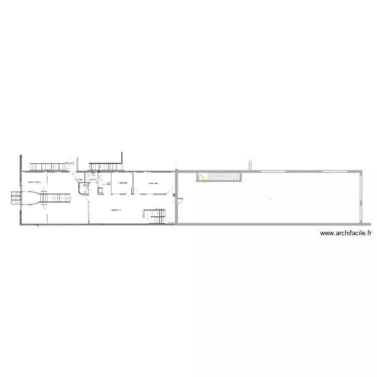 Deuxi&egrave;me &eacute;tage Beloeil. Plan de 