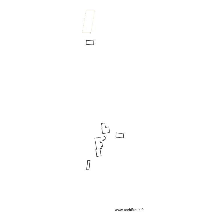ROUSEAU A 1/ 01. Plan de 6 pièces et 805 m2